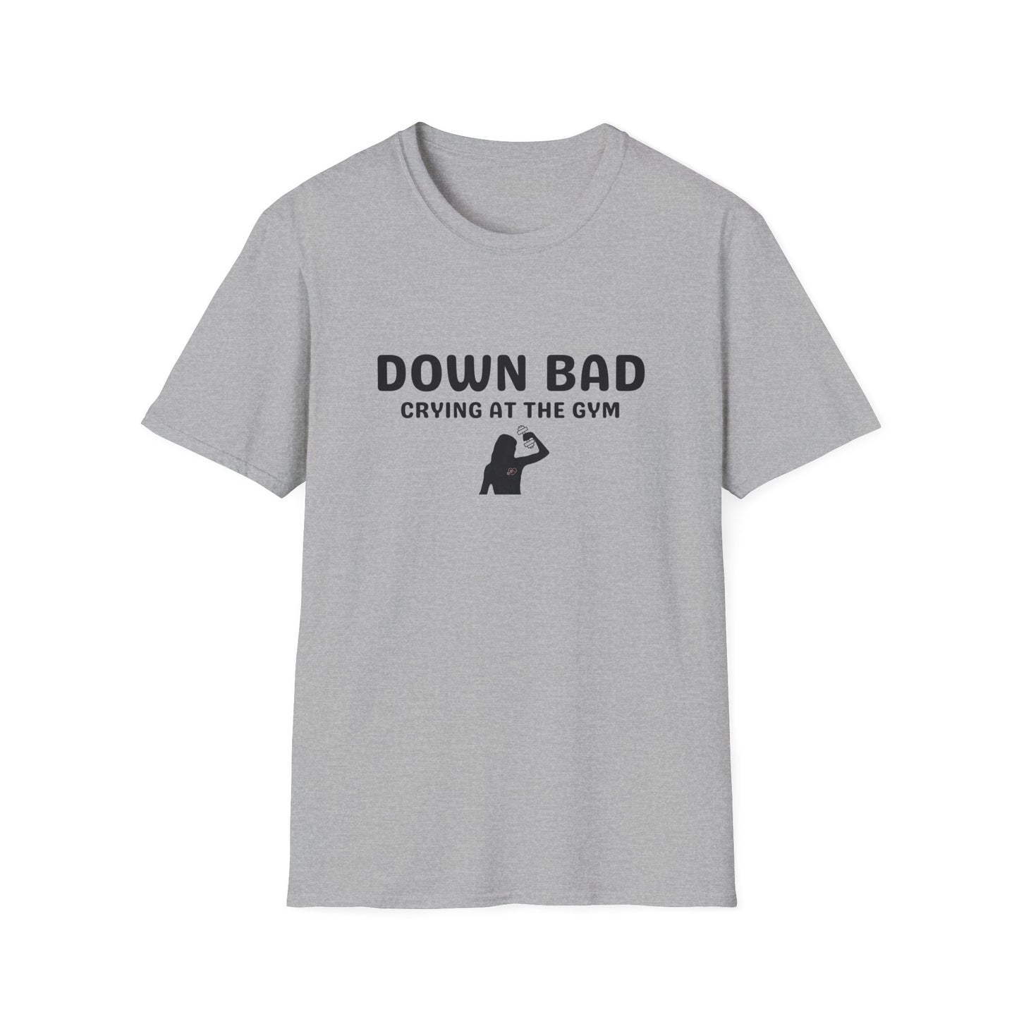 Down Bad Crying at the Gym, TS Lyrics, Tee