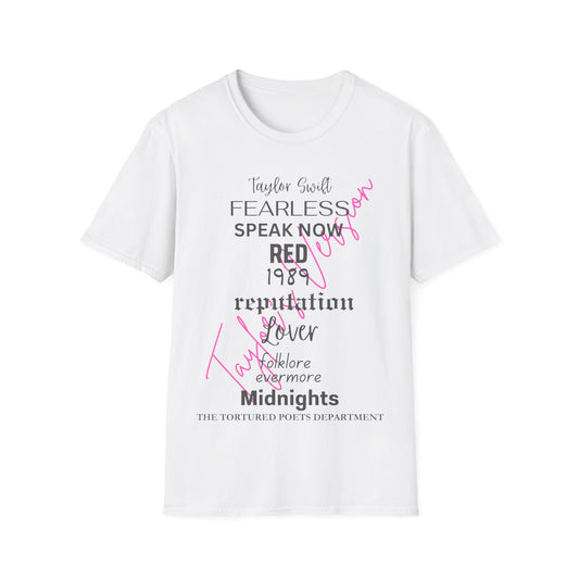 Taylor Swift Album List (Taylor's Version), Tee