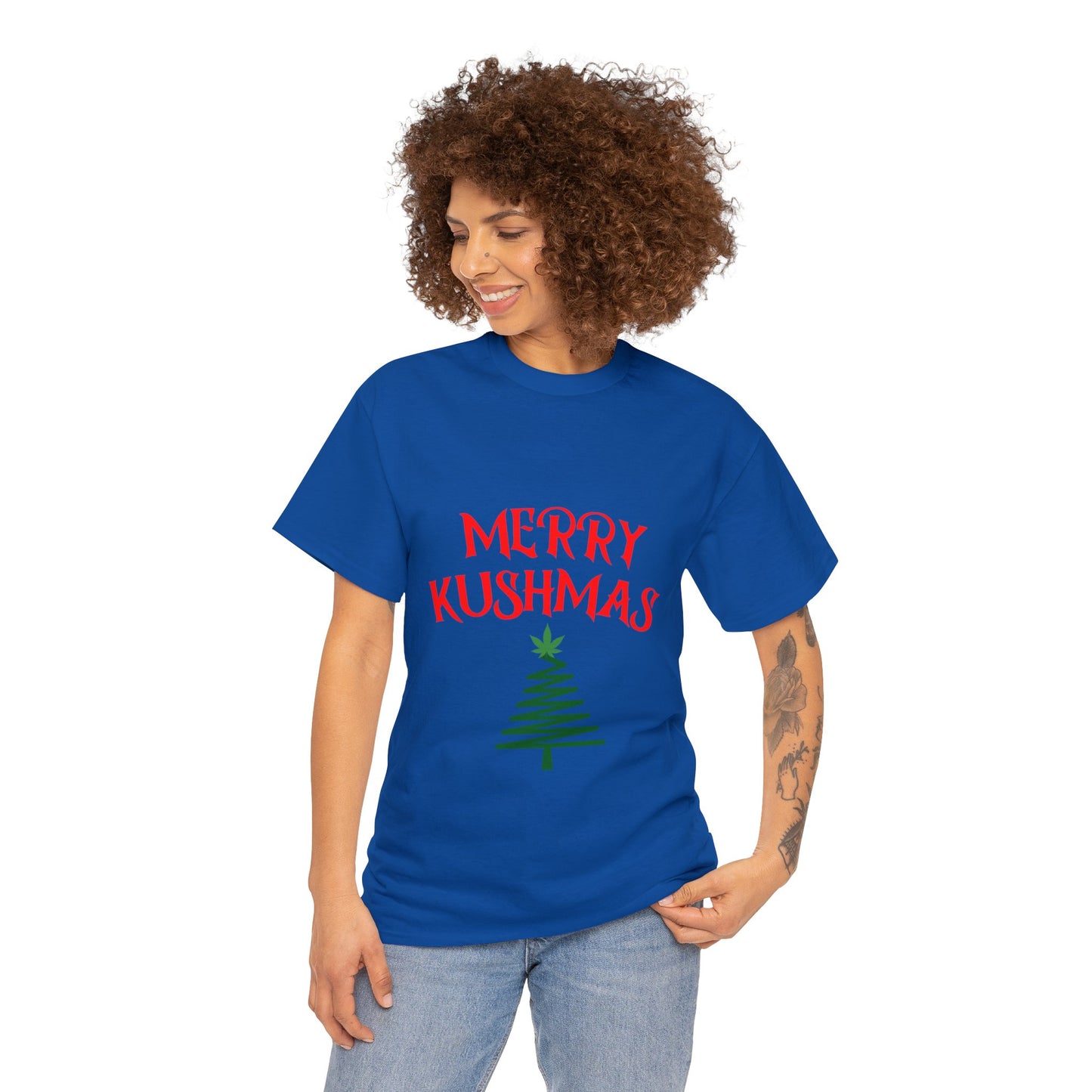 "Merry Kushmas" Tree, Tee