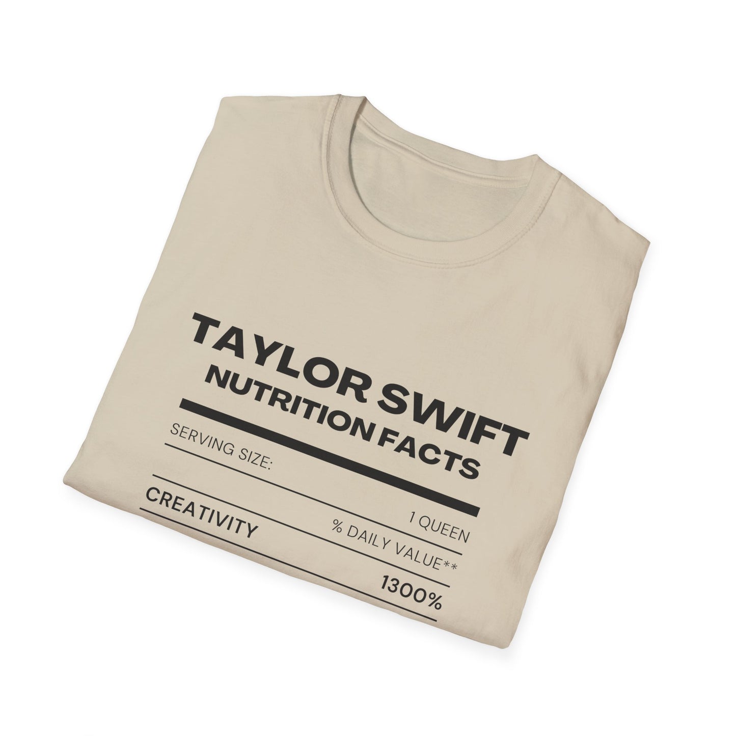 Taylor Swift Nutritional Facts, Tee