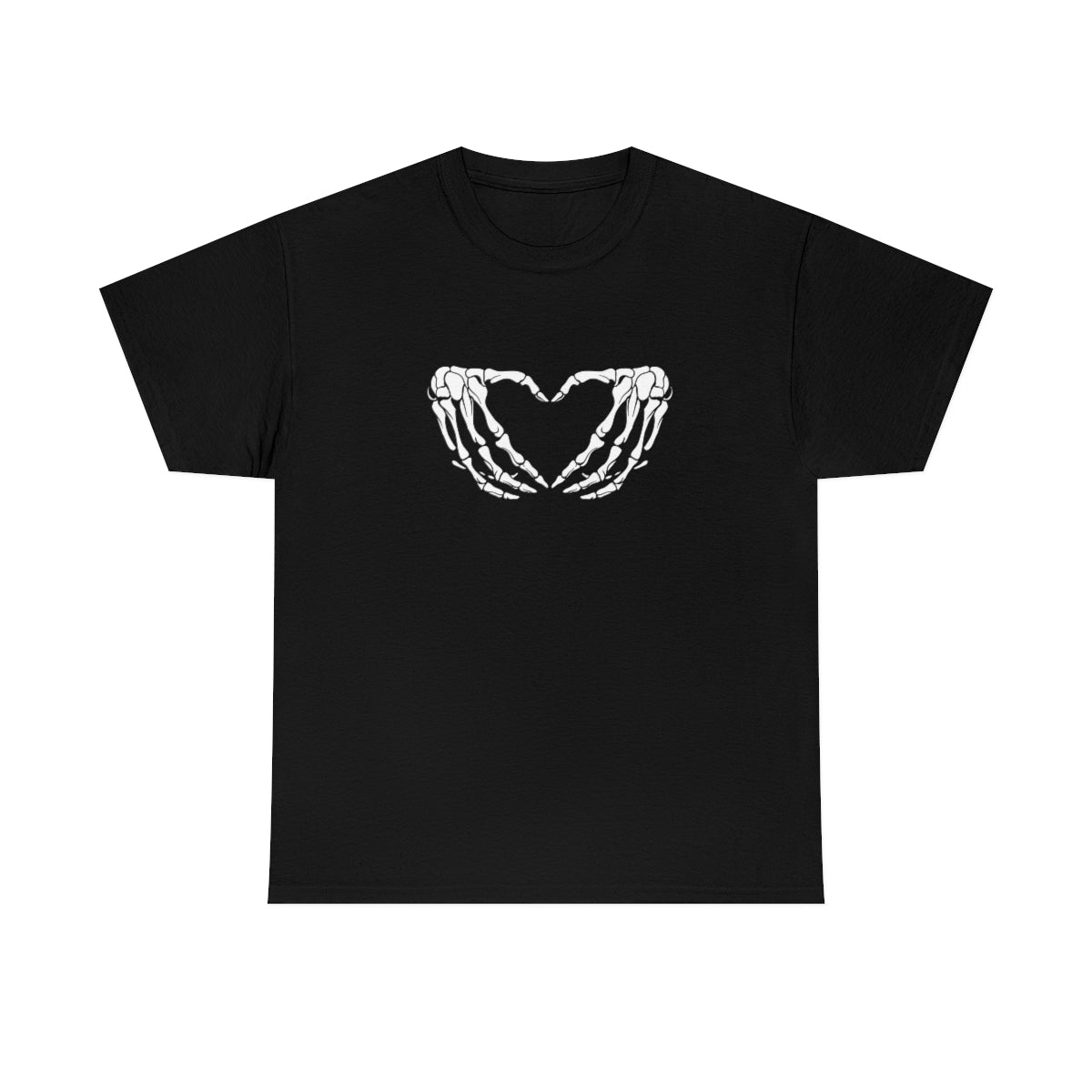 Skeleton Heart Cotton Tee