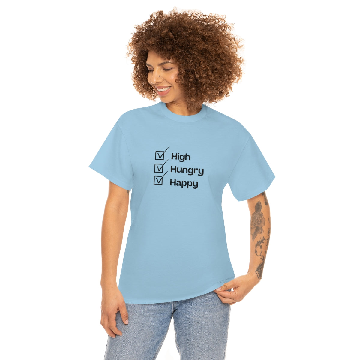 "High, Hungry, Happy" Tee