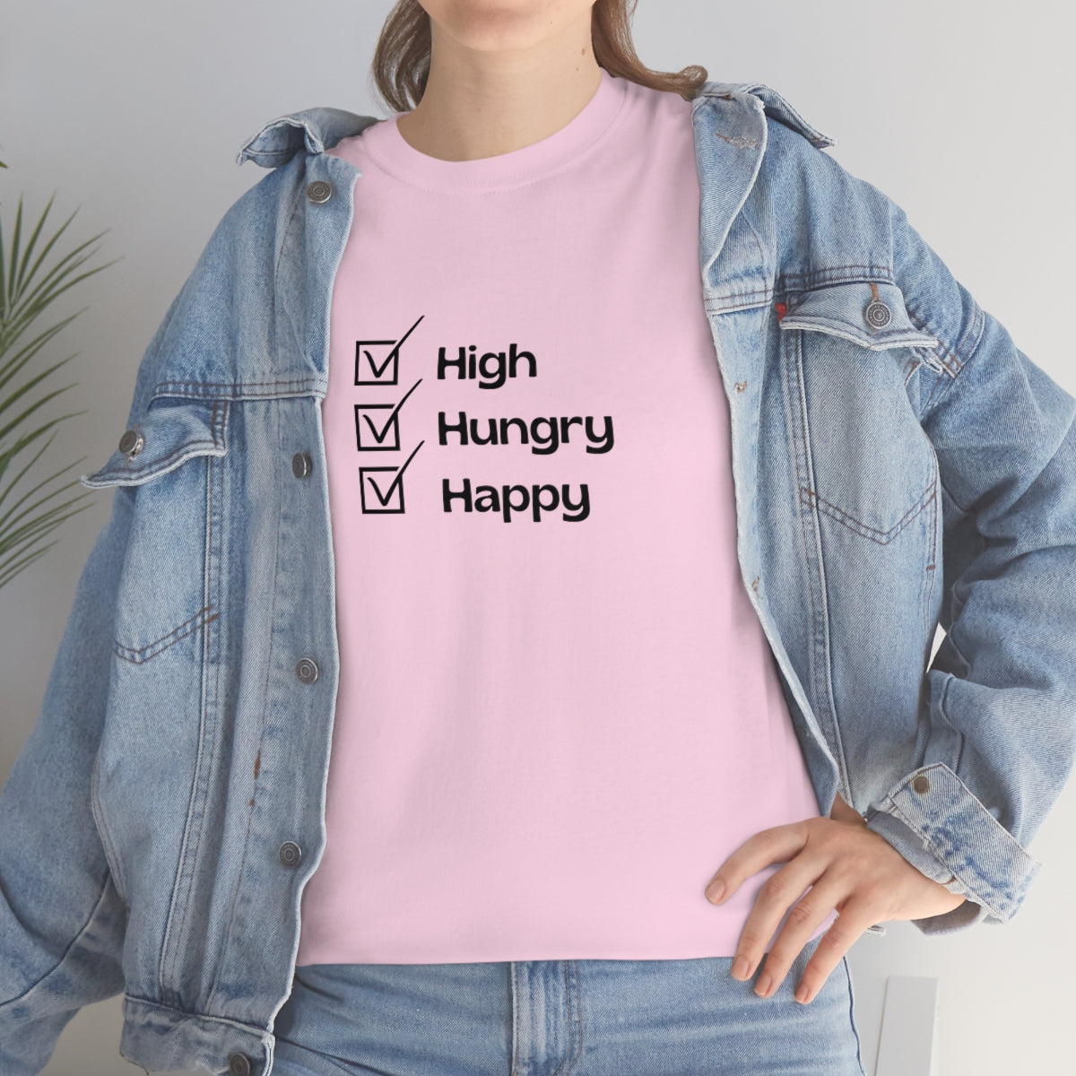 "High, Hungry, Happy" Tee