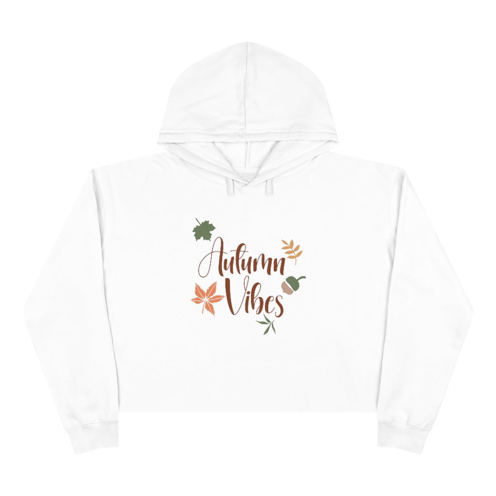 Autumn Vibes Crop Hoodie