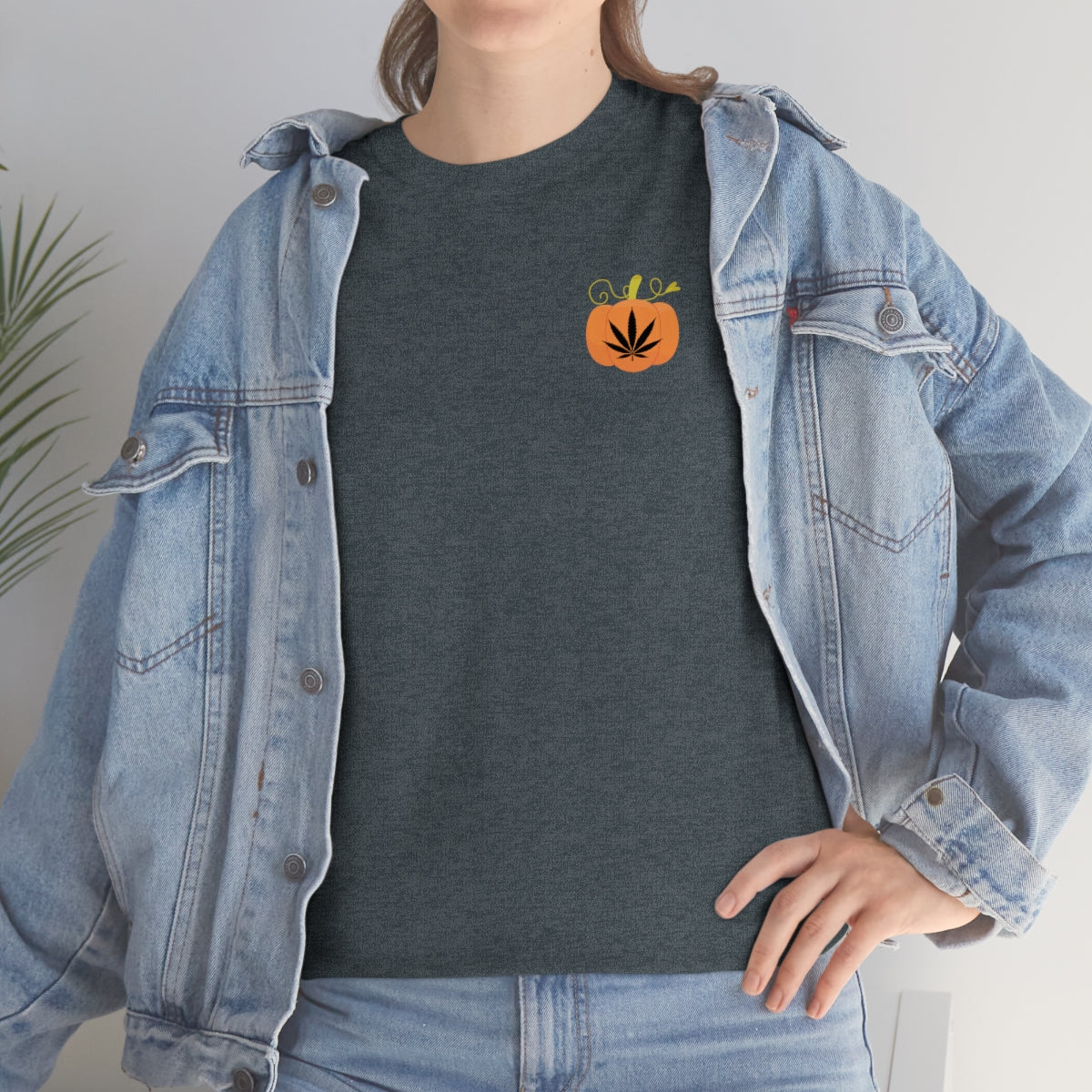 Pumpkin Weed Leaf, Tee