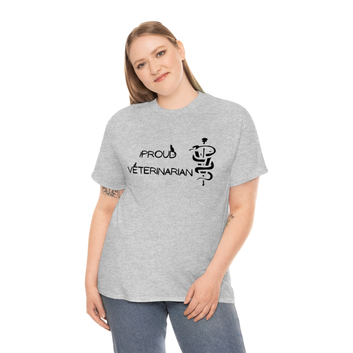 "Proud veterinarian" Tee