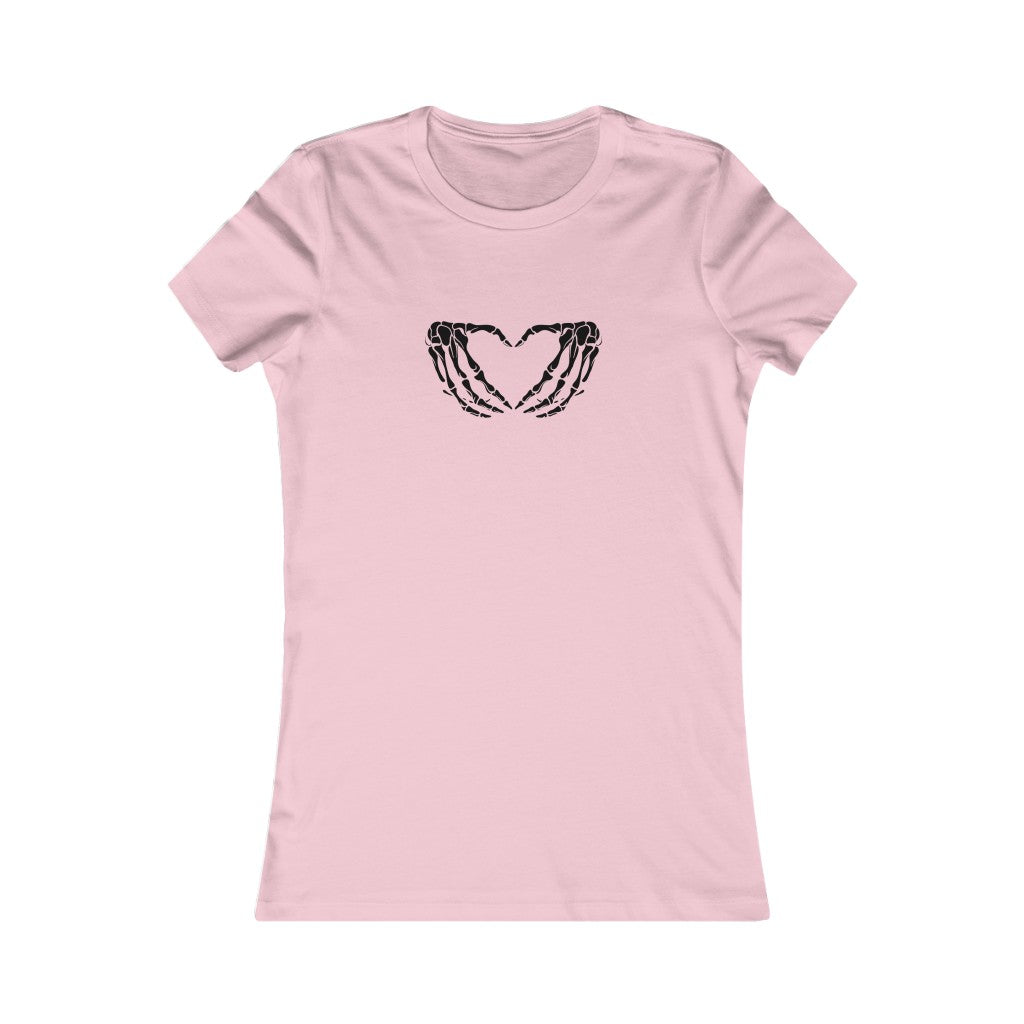 Skeleton Heart Women's Tee