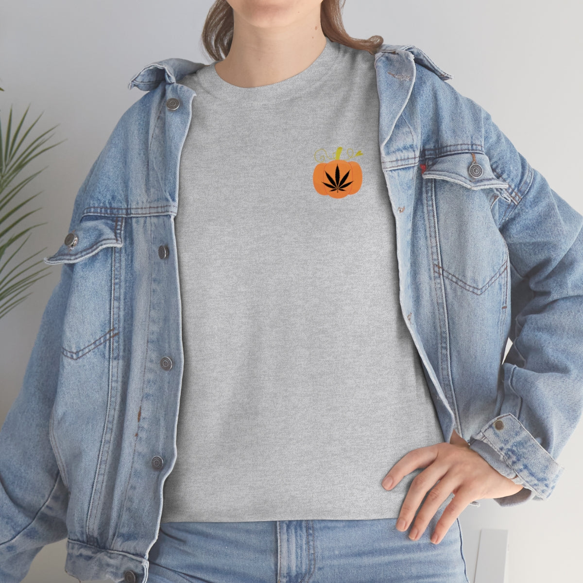 Pumpkin Weed Leaf, Tee