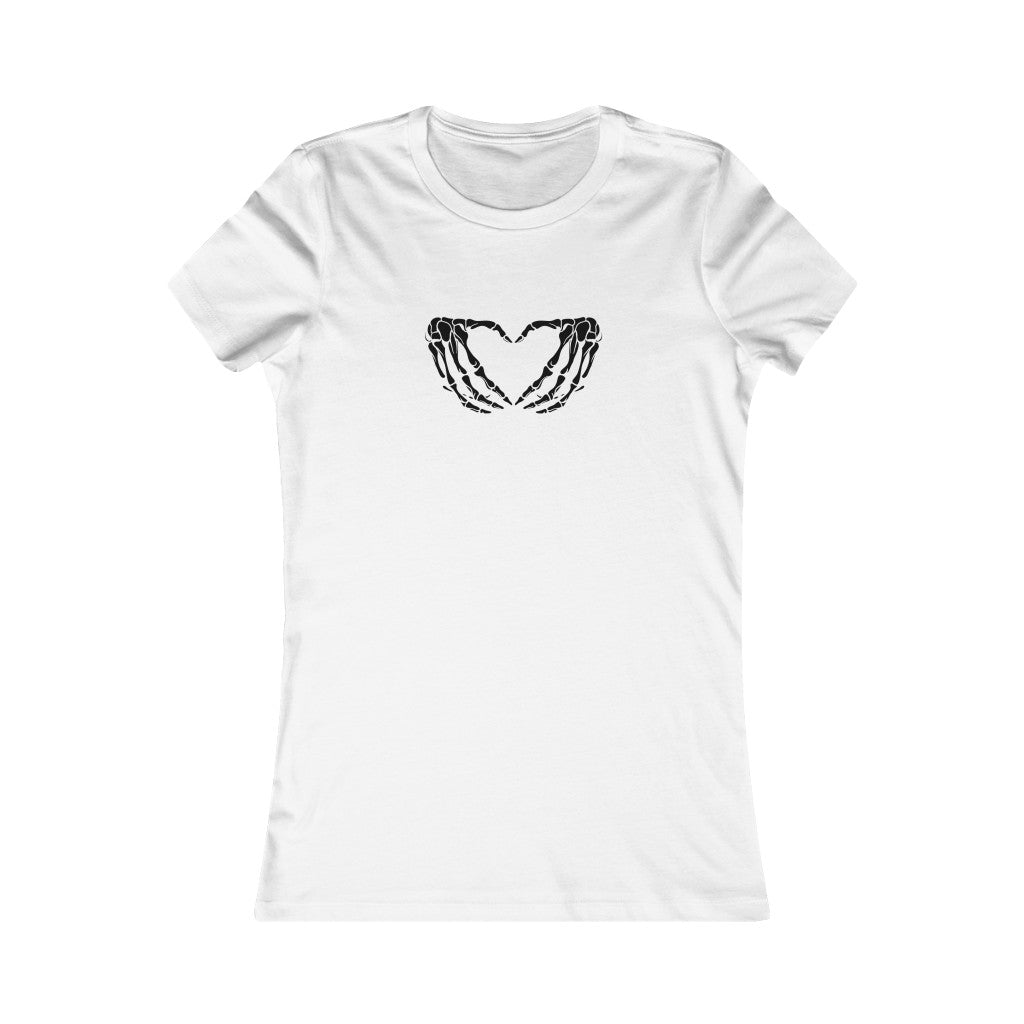 Skeleton Heart Women's Tee