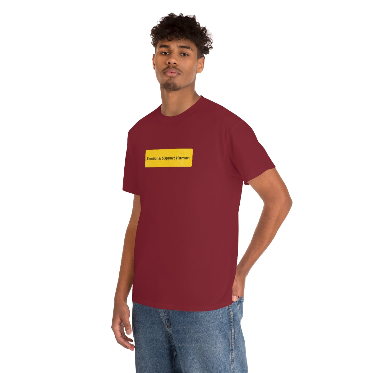 "Emotional Support Human" Tee