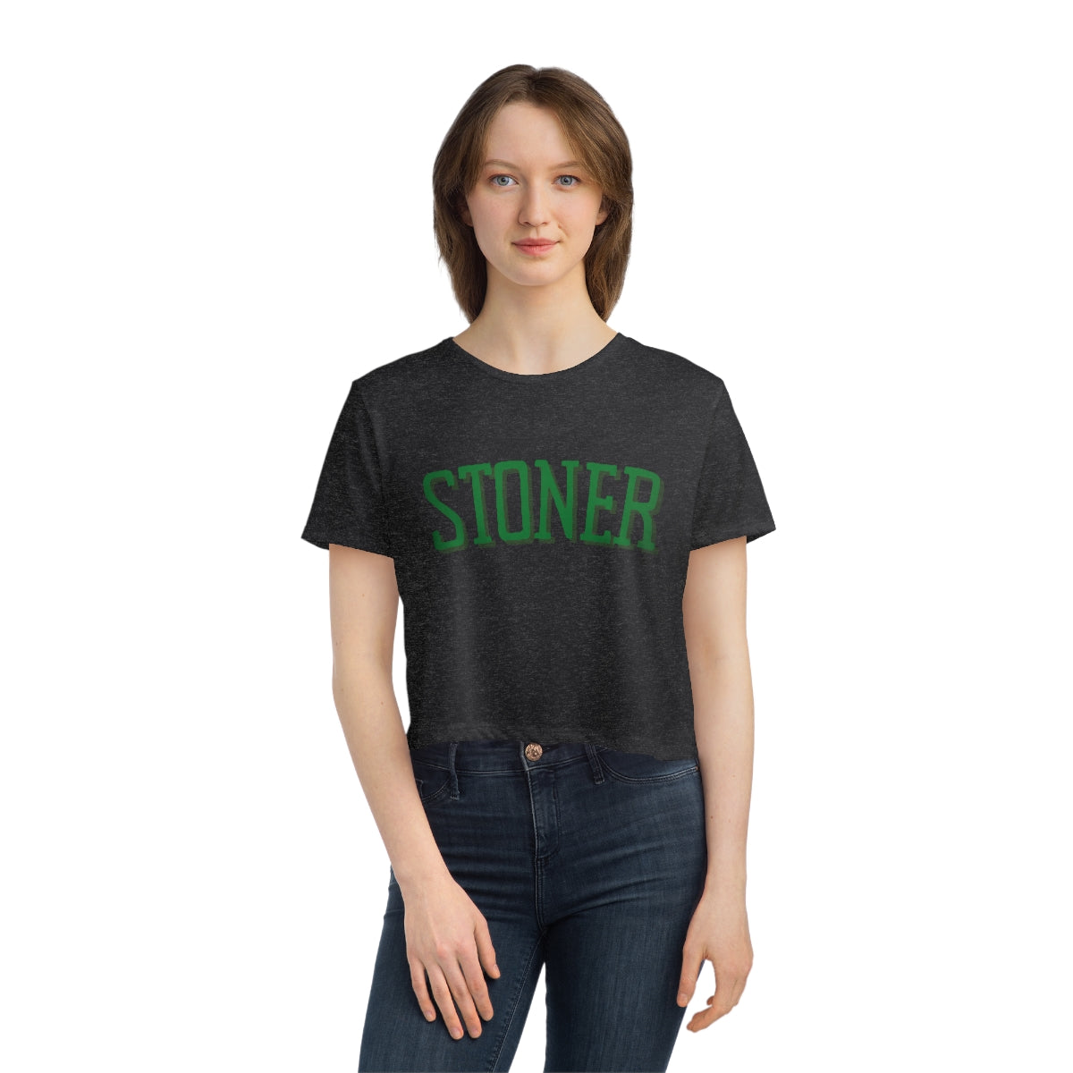 "Stoner" Cropped Tee