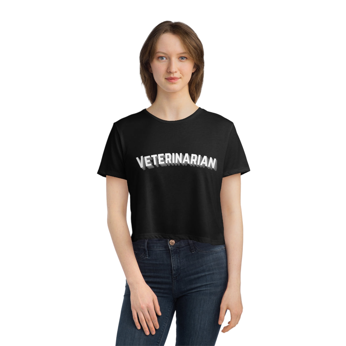 "Veterinarian" Cropped Tee