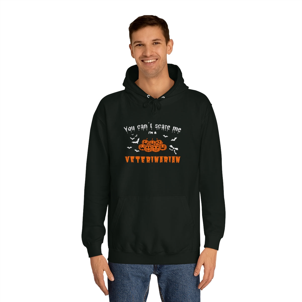 "You can't scare me, I'm a veterinarian" Hoodie