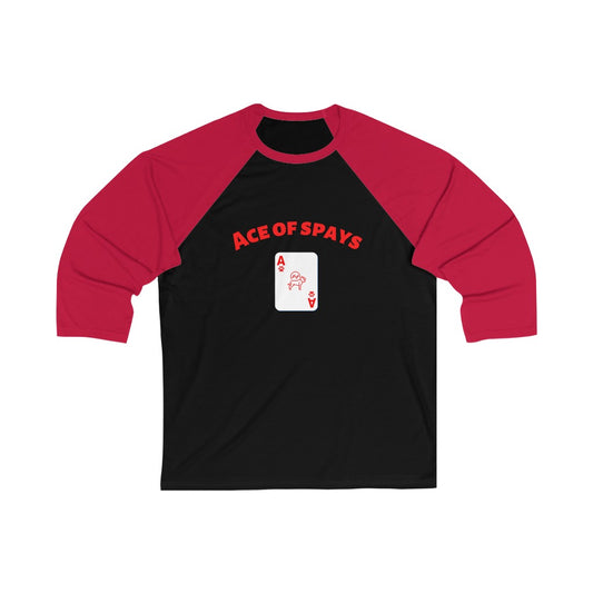 "Ace of Spays" Baseball Tee