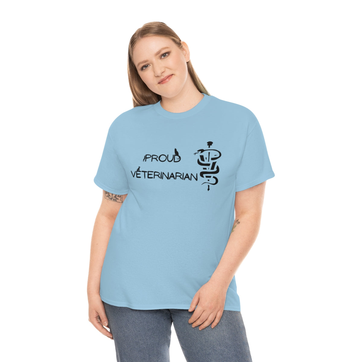 "Proud veterinarian" Tee