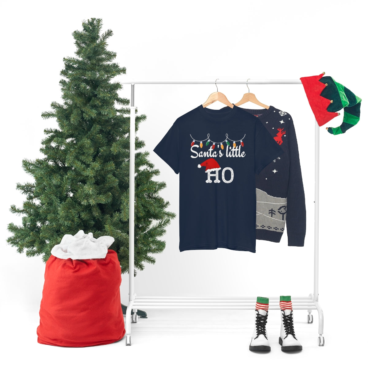 "Santa's Little Ho", Tee