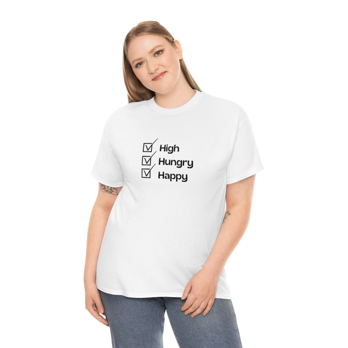 "High, Hungry, Happy" Tee