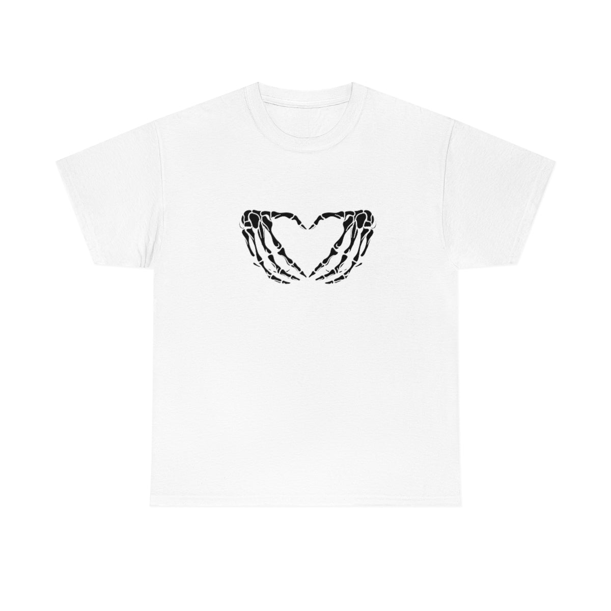 Skeleton Heart Cotton Tee