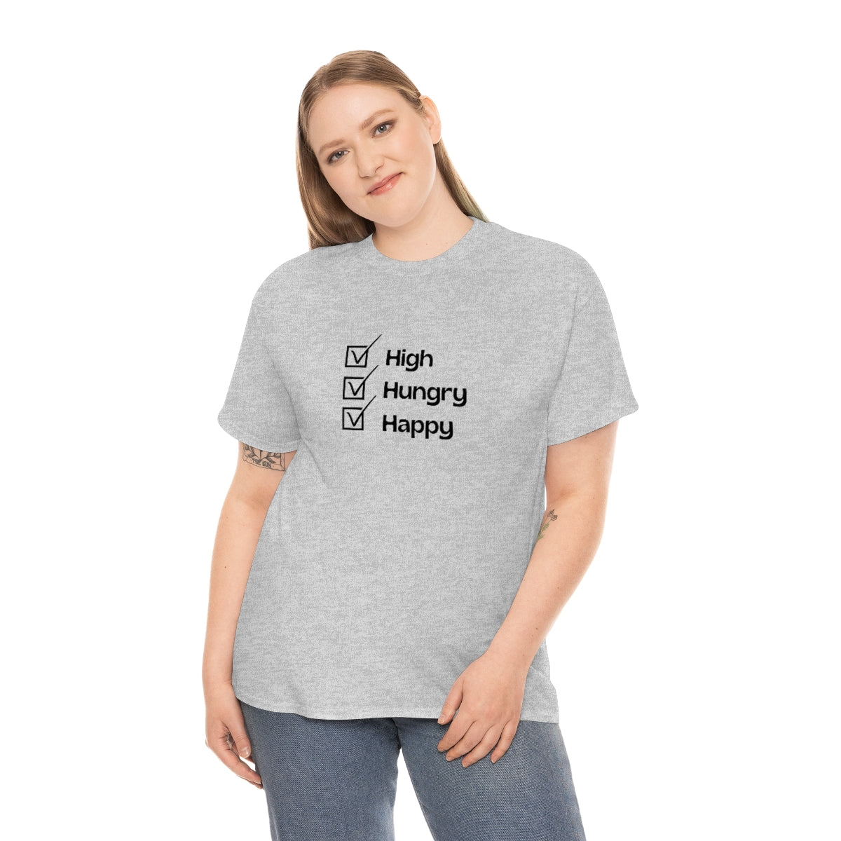 "High, Hungry, Happy" Tee