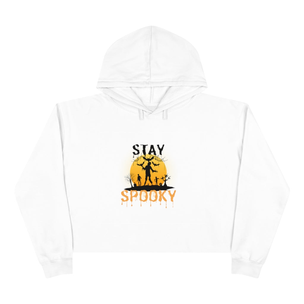 Stay Spooky Crop Hoodie