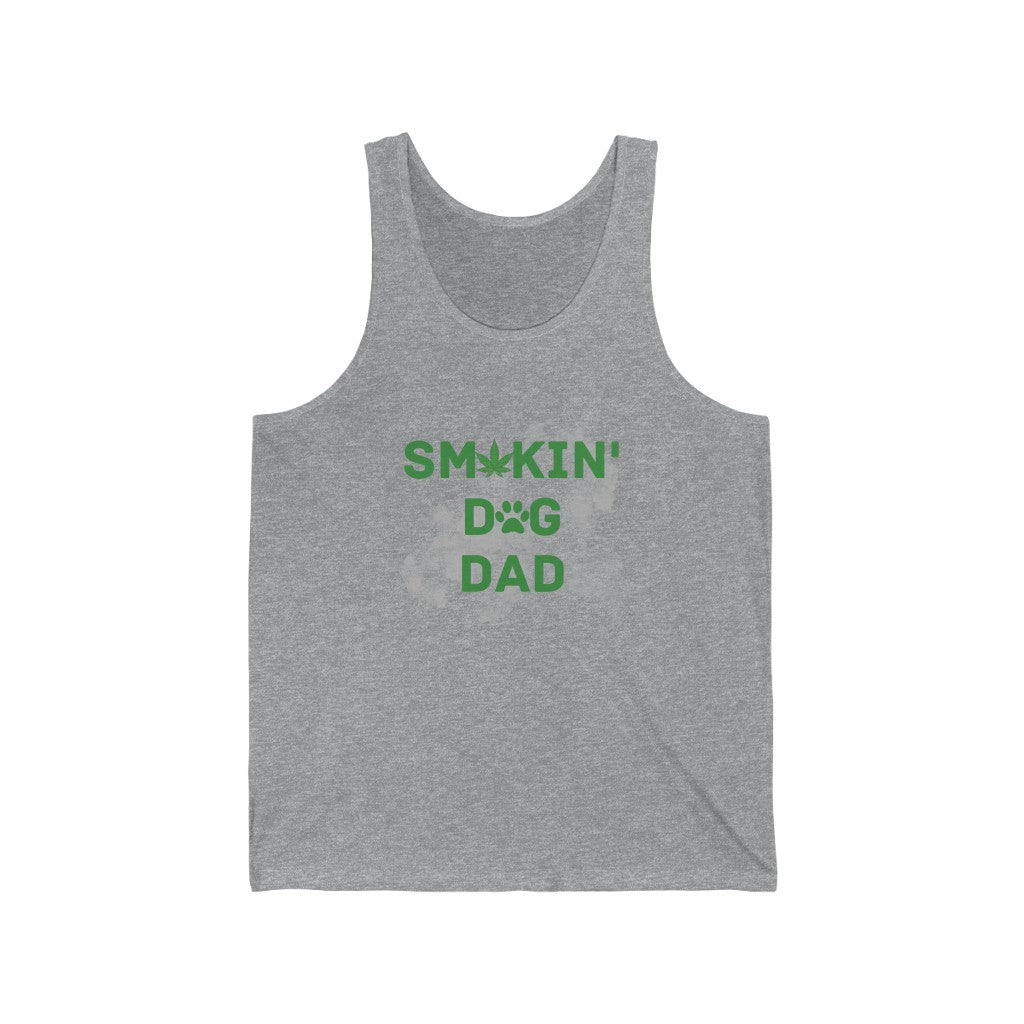 "Smokin' Dog Dad" Jersey Tank