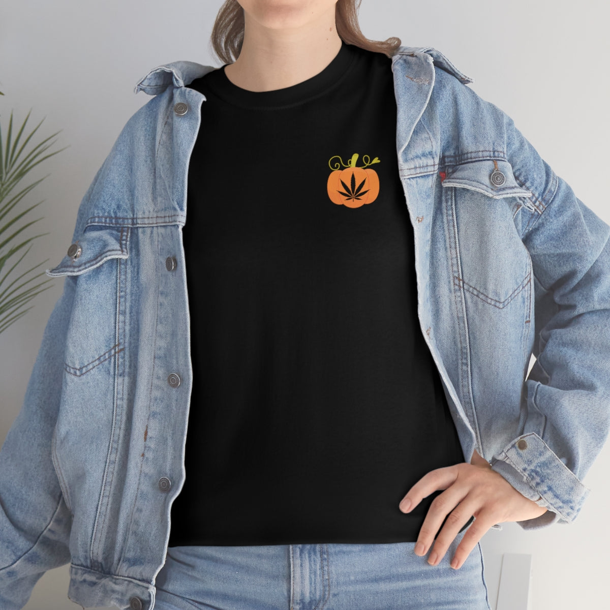 Pumpkin Weed Leaf, Tee