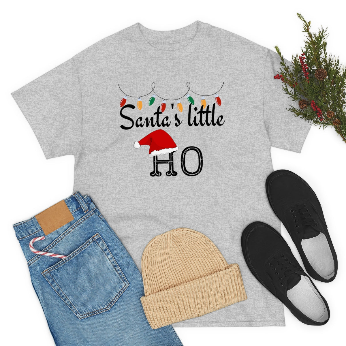 "Santa's Little Ho", Tee