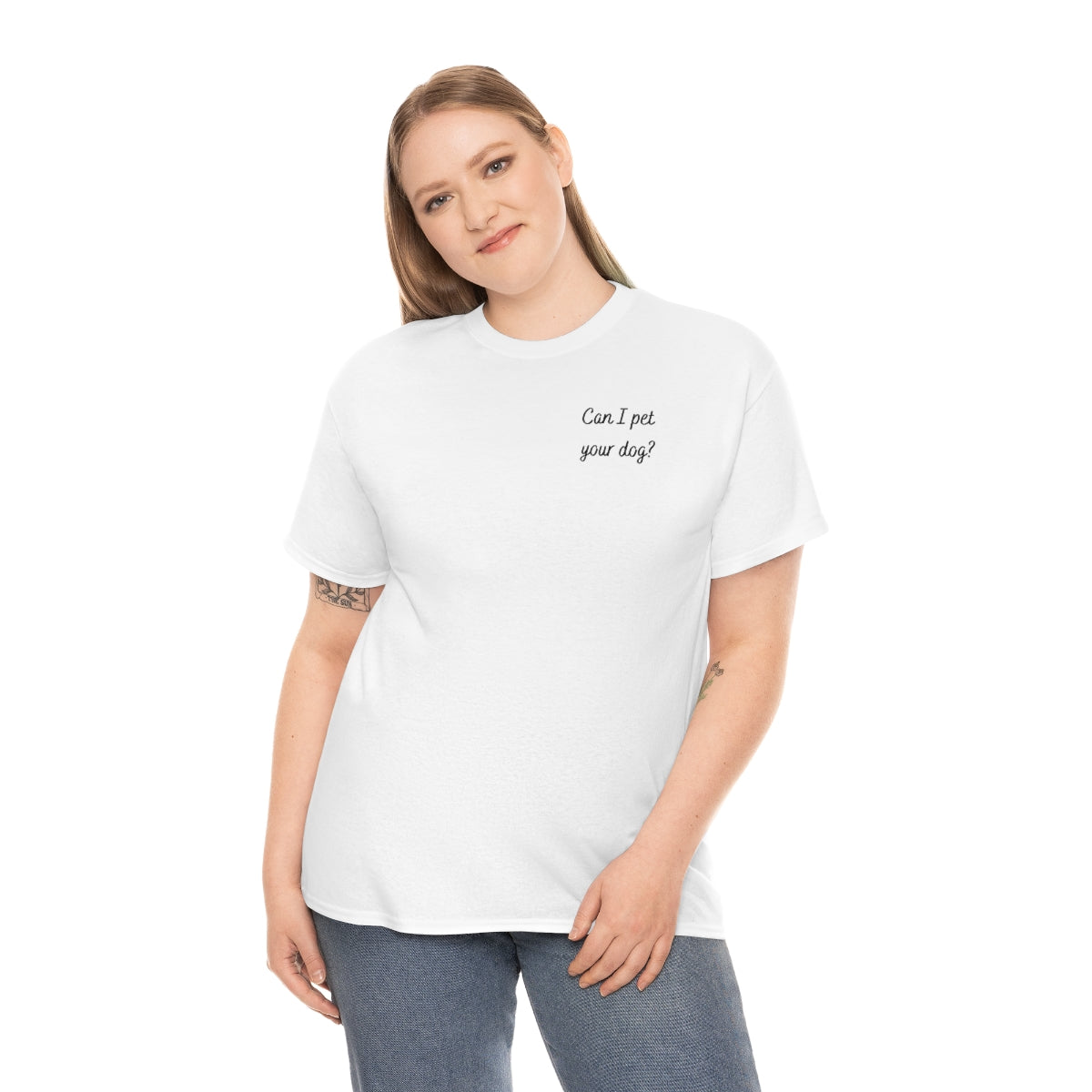 "Can I pet your dog?" Tee