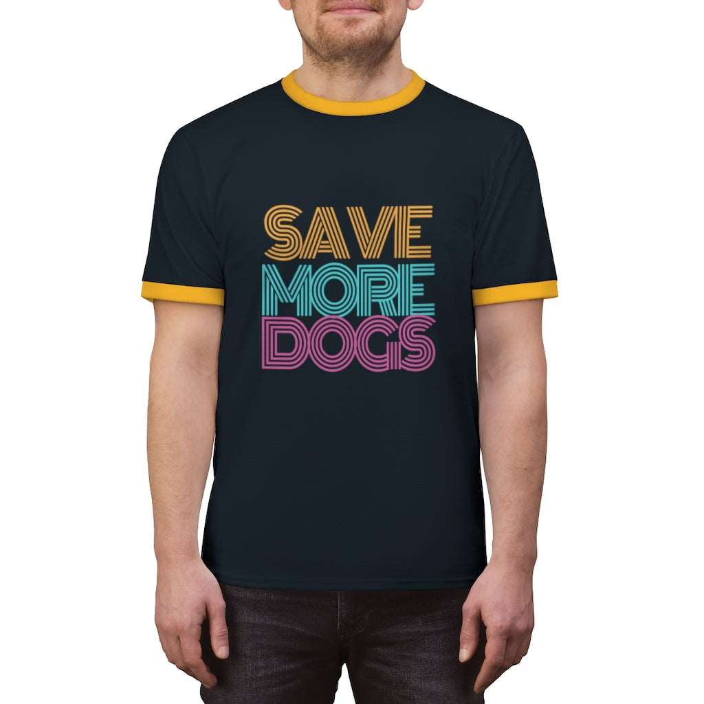 "Save More Dogs" Ringer Tee