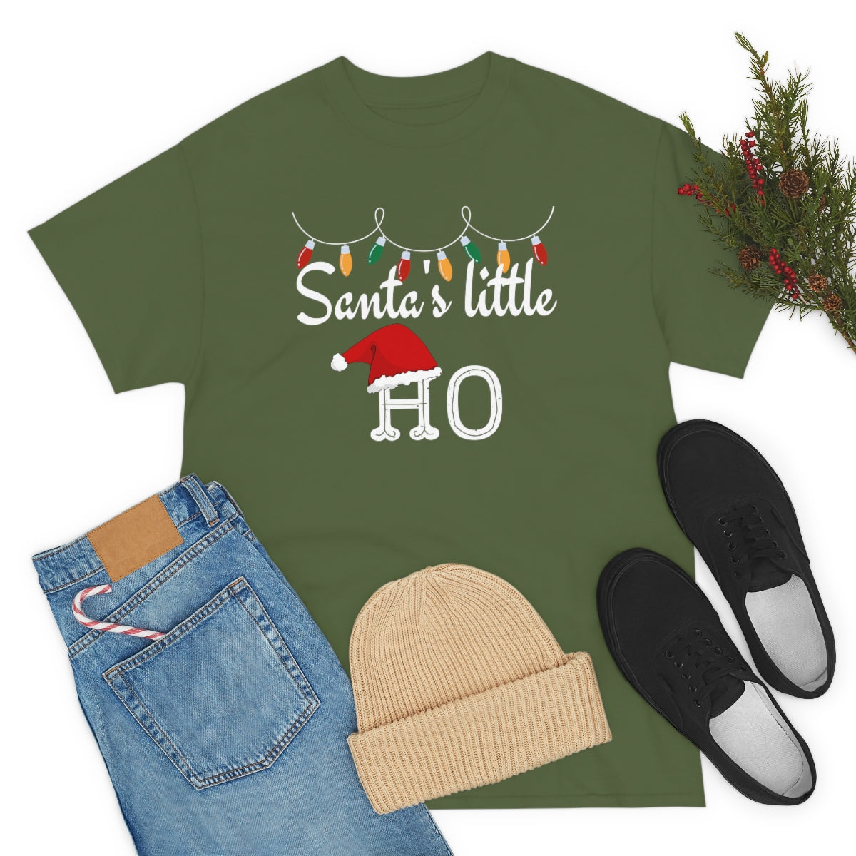 "Santa's Little Ho", Tee