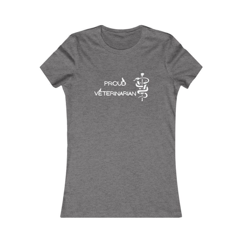 "Proud veterinarian" Women's Tee