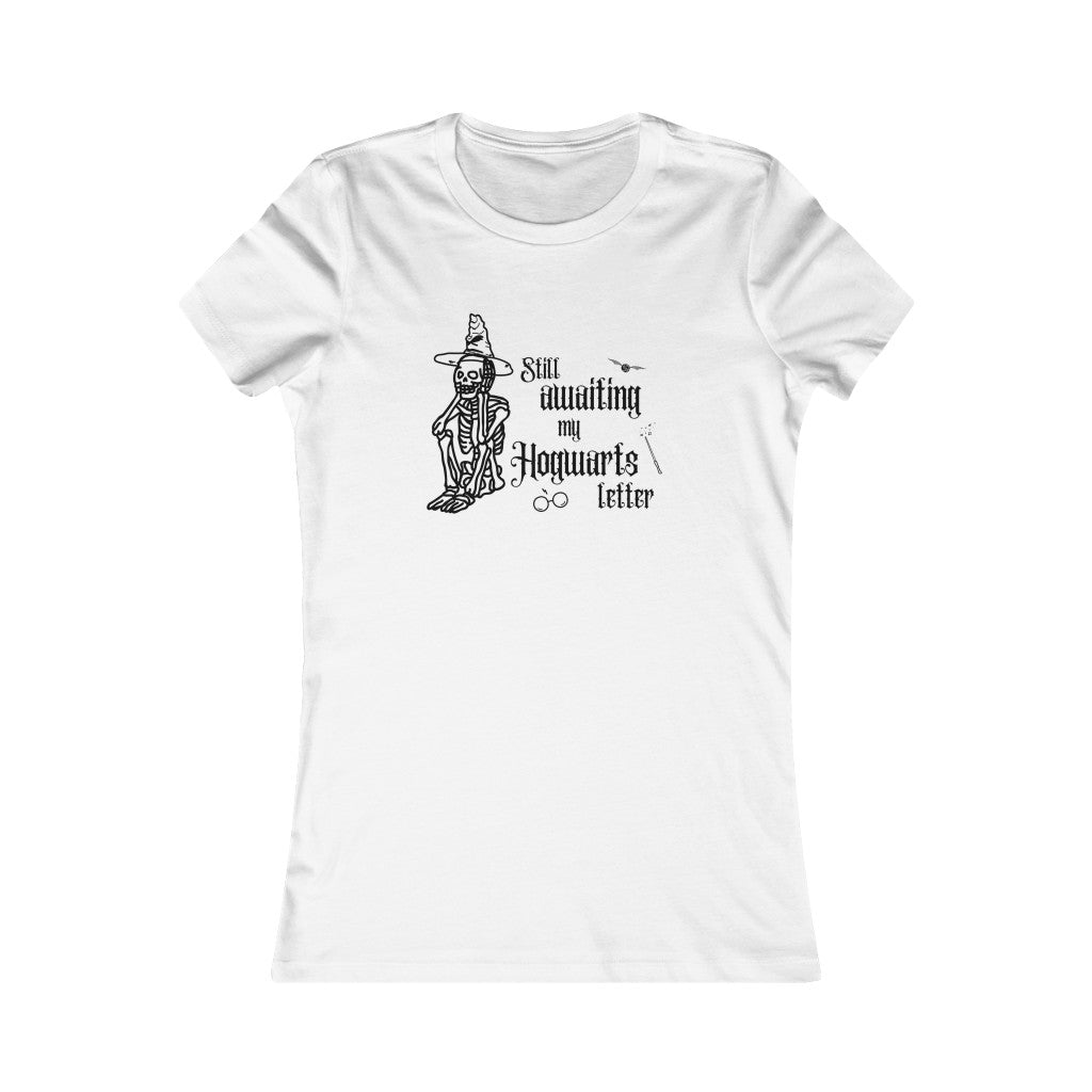 "Still awaiting my Hogwarts letter" Women's Tee