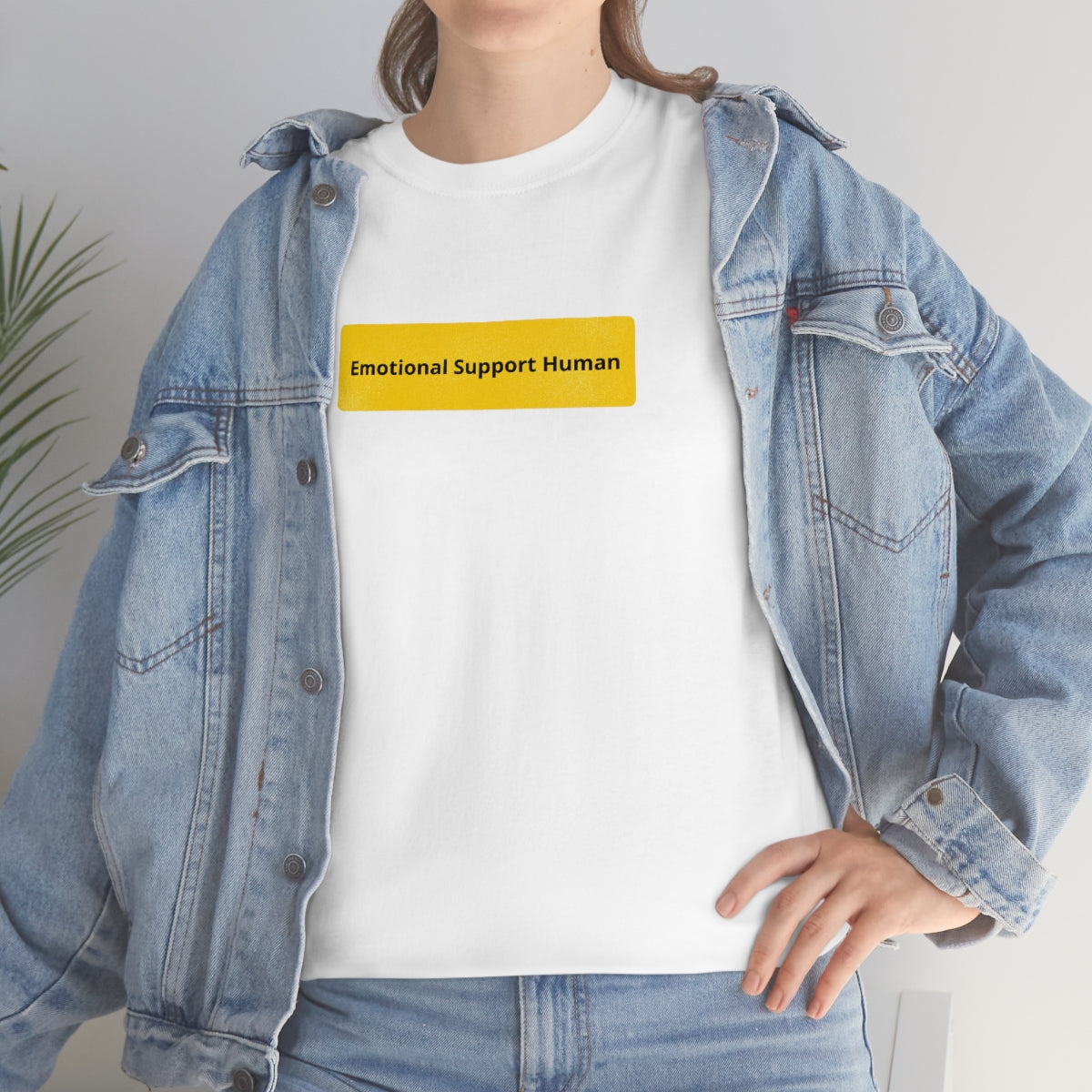 "Emotional Support Human" Tee