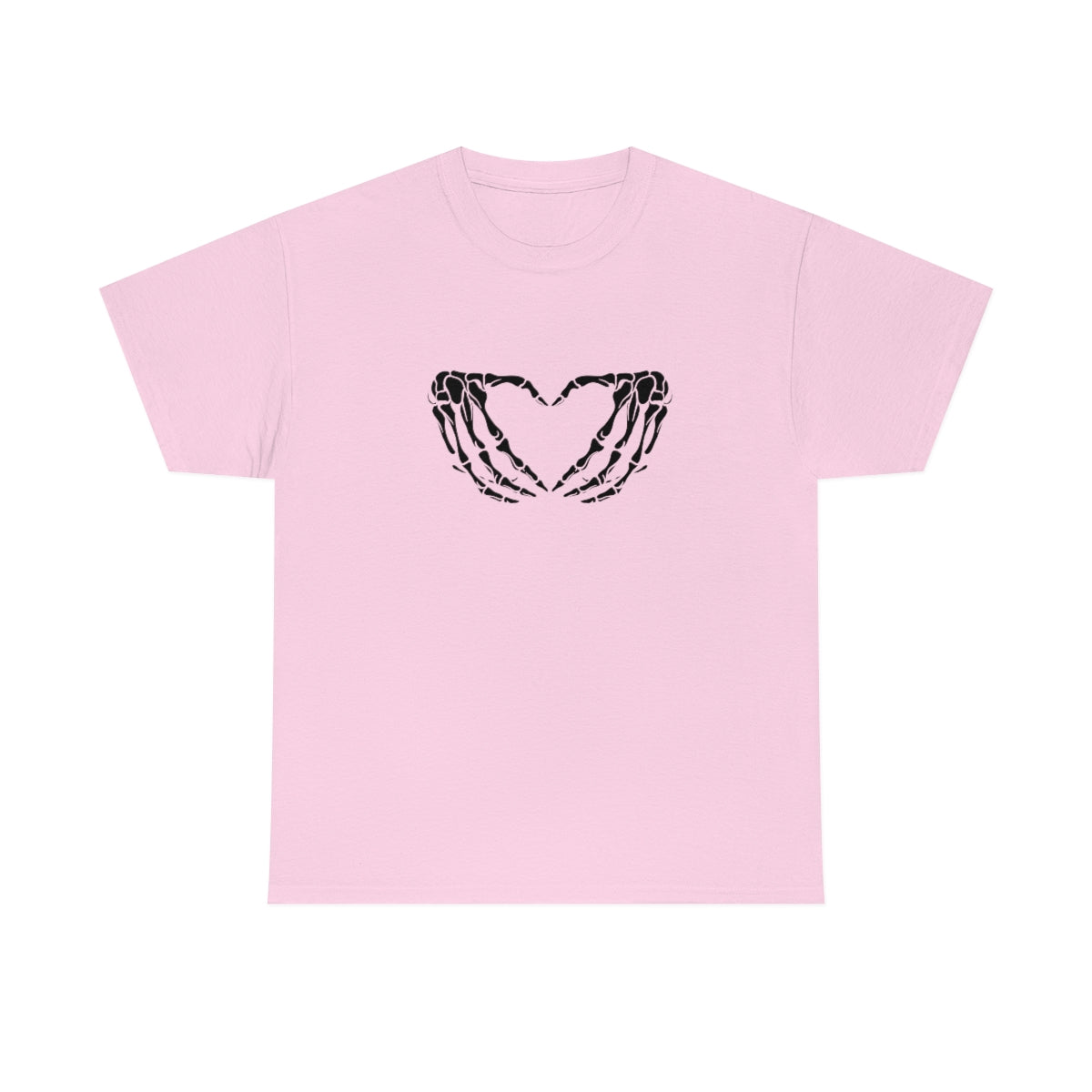 Skeleton Heart Cotton Tee