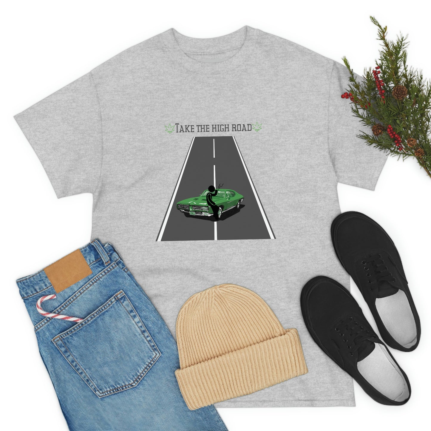 "Take the high road" Tee