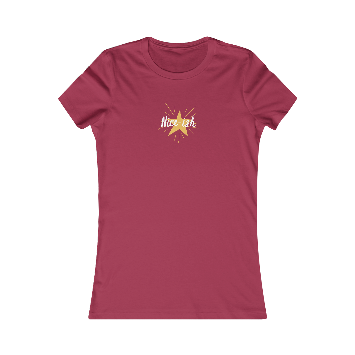 "Nice-ish", Women's Tee