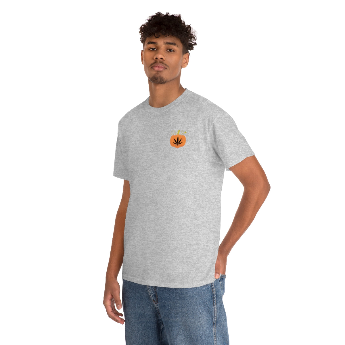 Pumpkin Weed Leaf, Tee