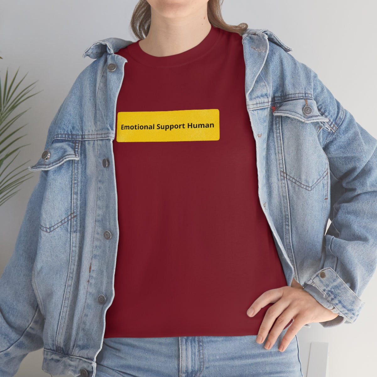 "Emotional Support Human" Tee