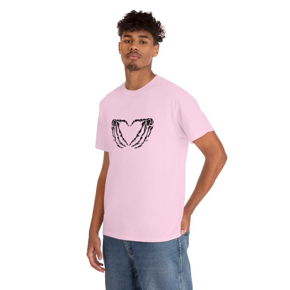 Skeleton Heart Cotton Tee