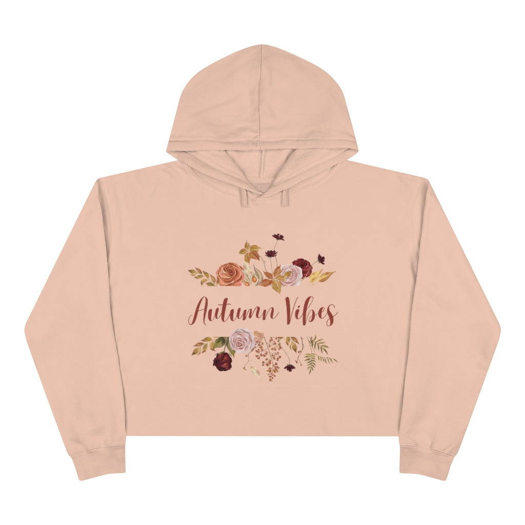 Autumn Vibes Crop Hoodie