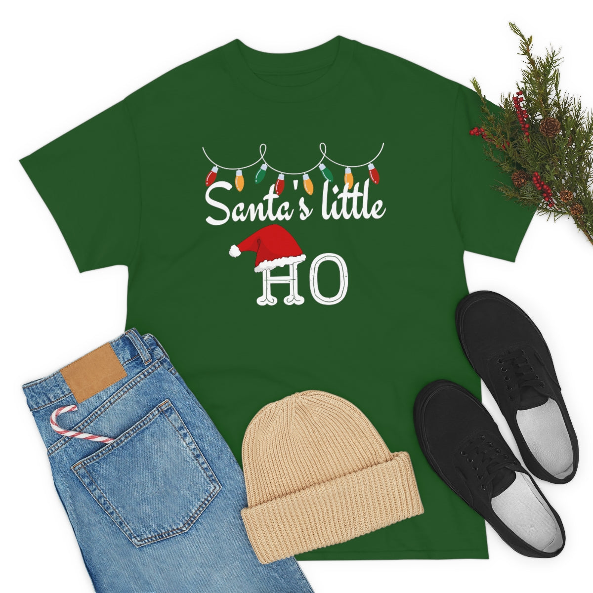 "Santa's Little Ho", Tee