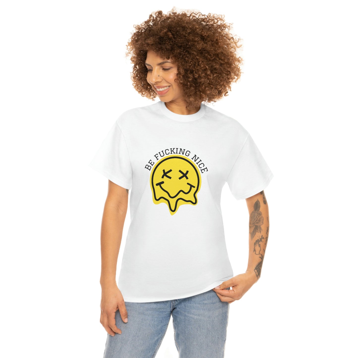 "Be fucking nice. We're all doing our best", Tee