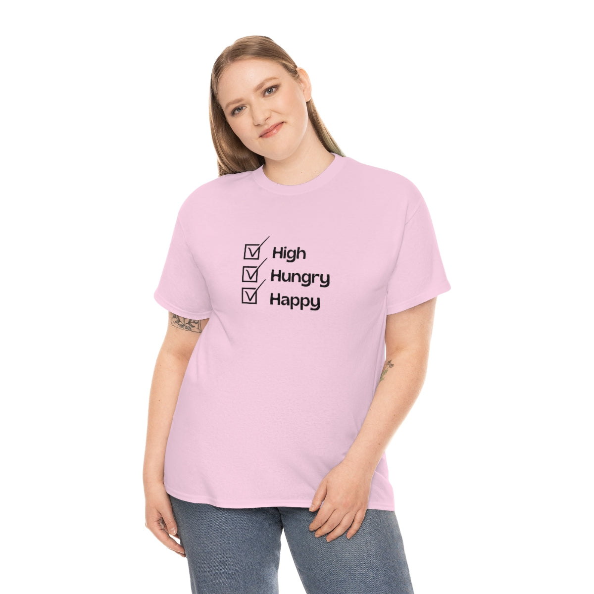 "High, Hungry, Happy" Tee