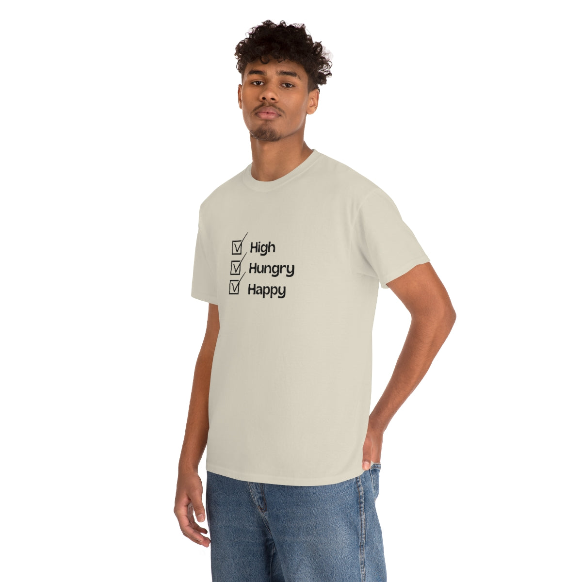 "High, Hungry, Happy" Tee