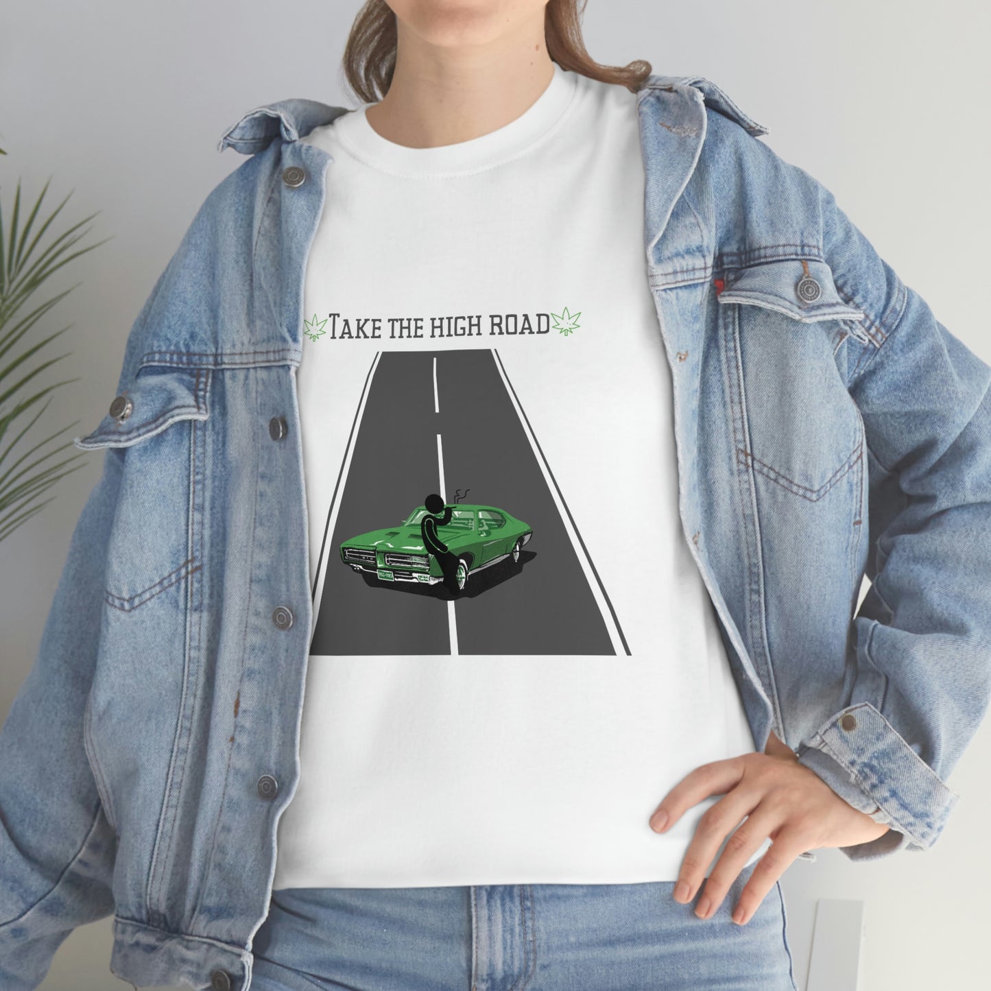 "Take the high road" Tee