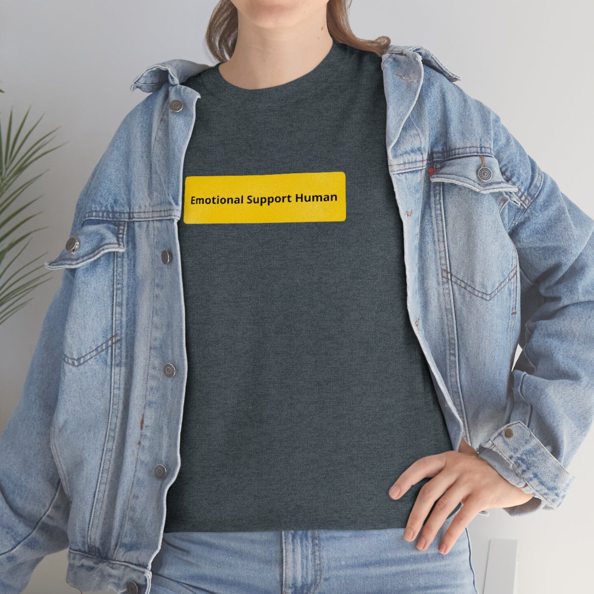 "Emotional Support Human" Tee