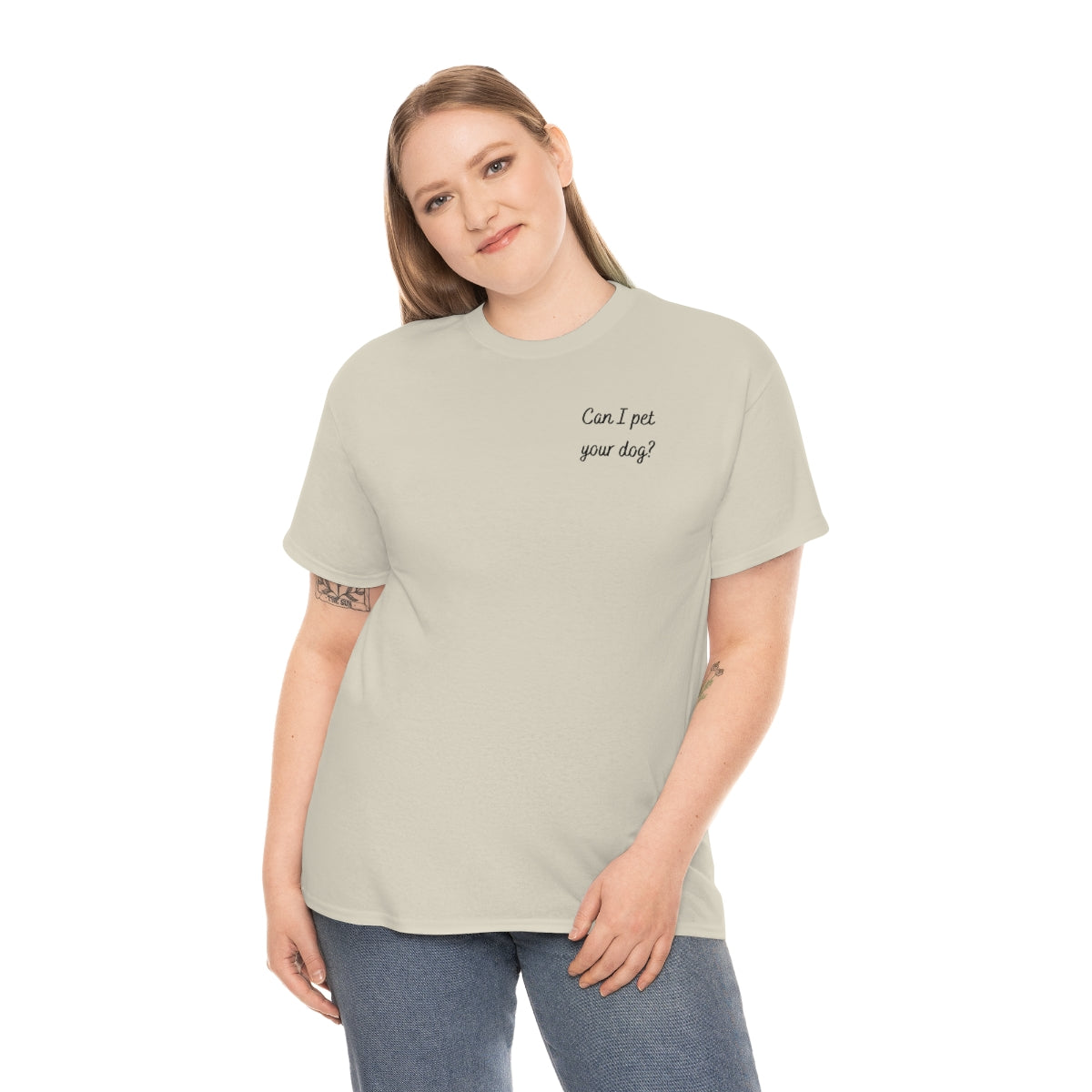 "Can I pet your dog?" Tee