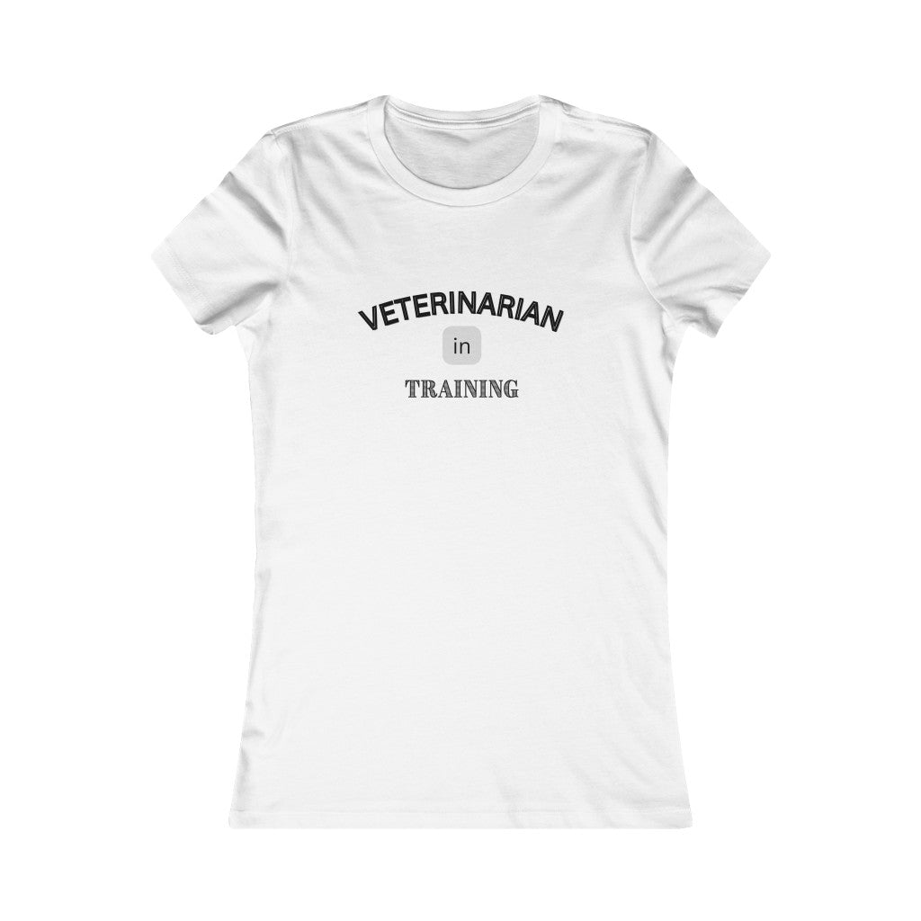 "Veterinarian in training" Women's Tee