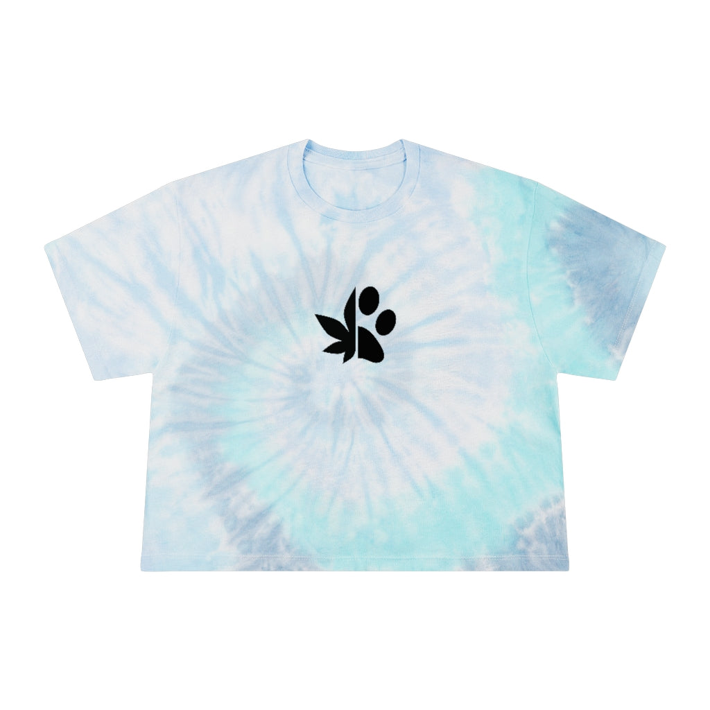 Dope Dogs Tie-Dye Crop Tee