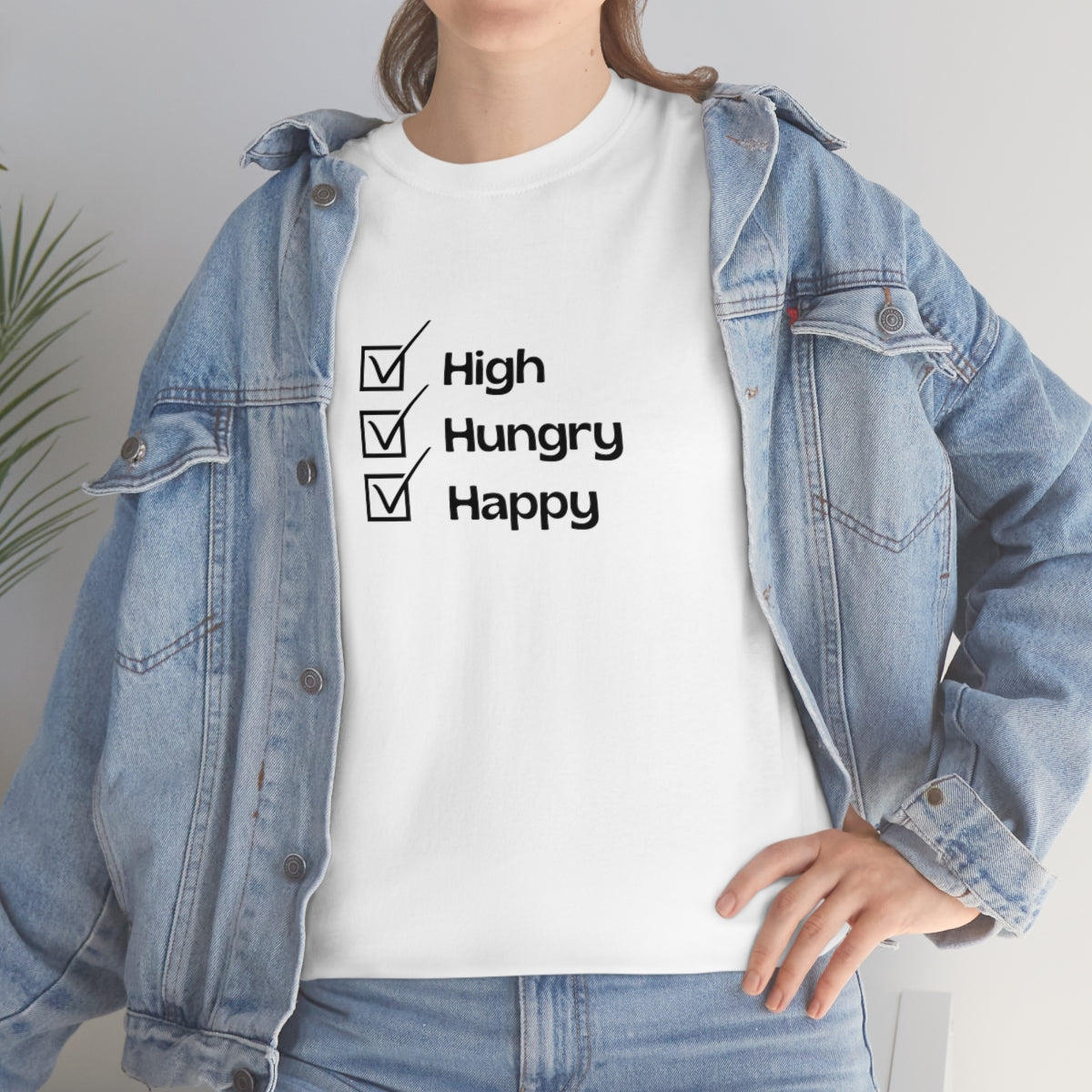 "High, Hungry, Happy" Tee